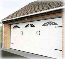 Automated Sectional Garage Door Fiting